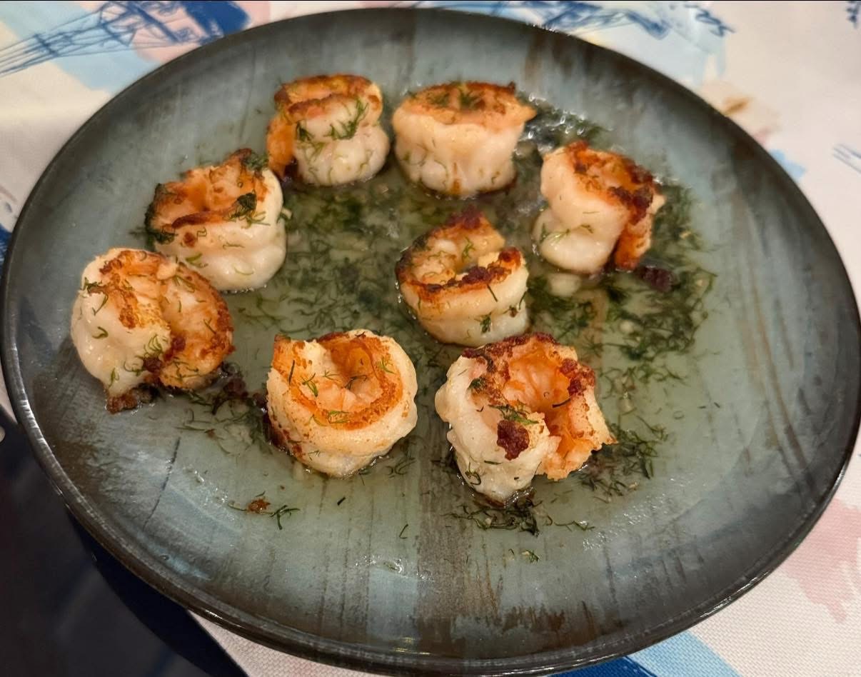 Скариди в перно